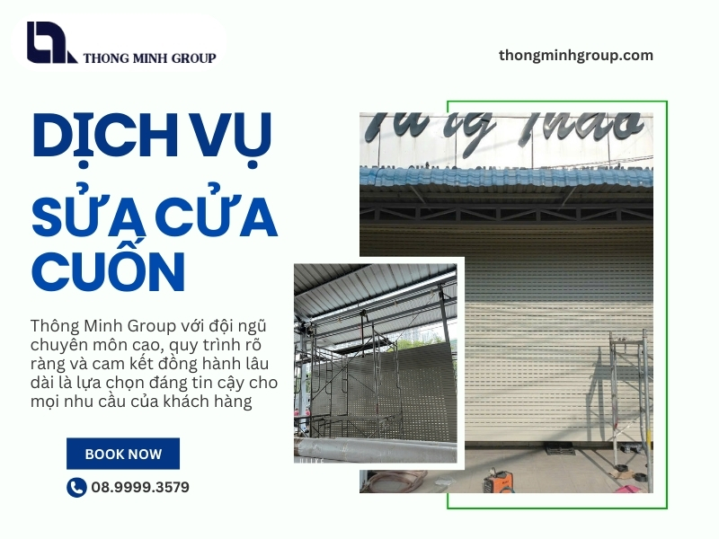 Dịch vụ sửa cửa cuốn